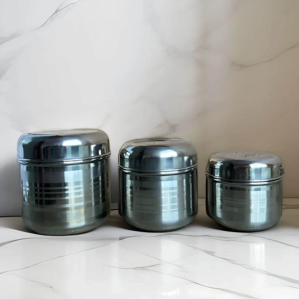 Stainless Steel Baitha Dabba