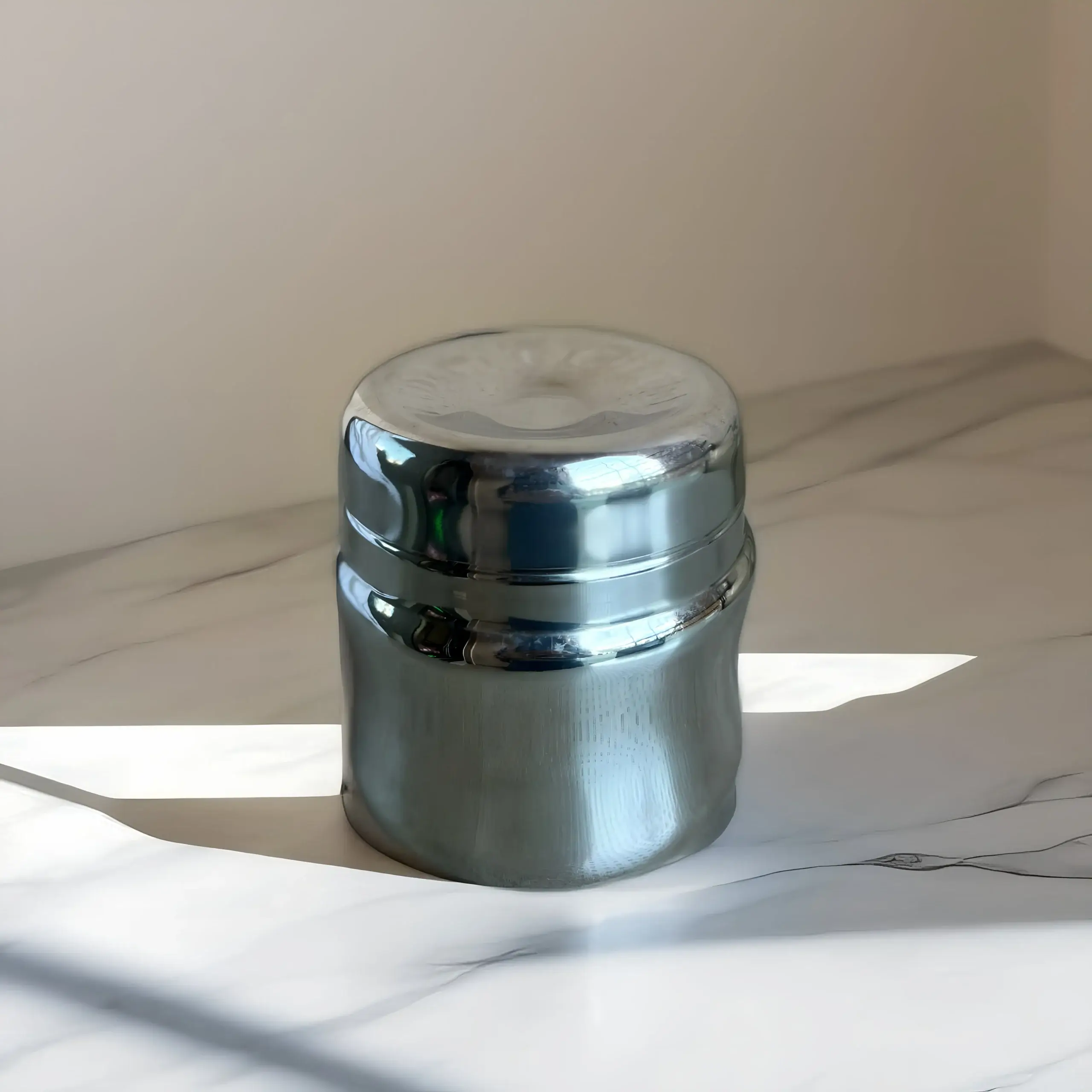 Stainless Steel Dholak Dabba