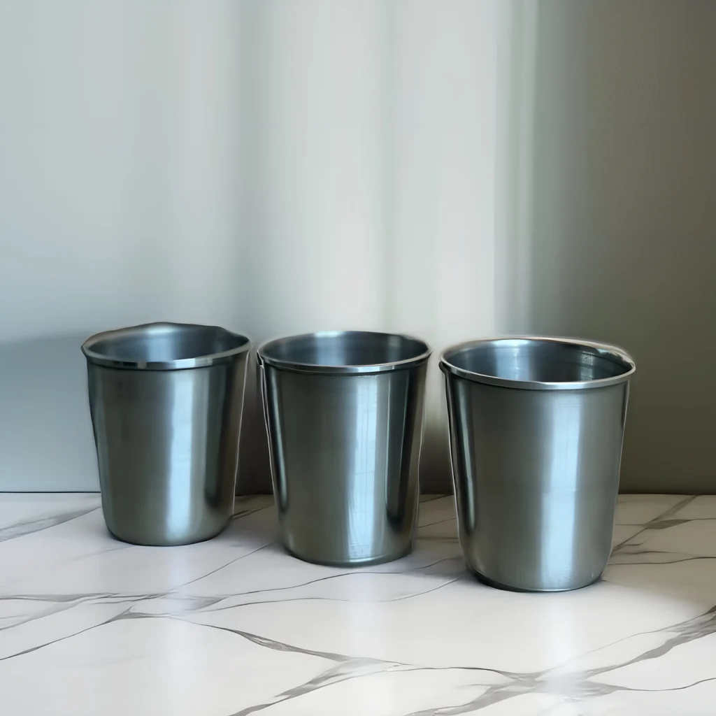 Stainless Steel Juicy Glass