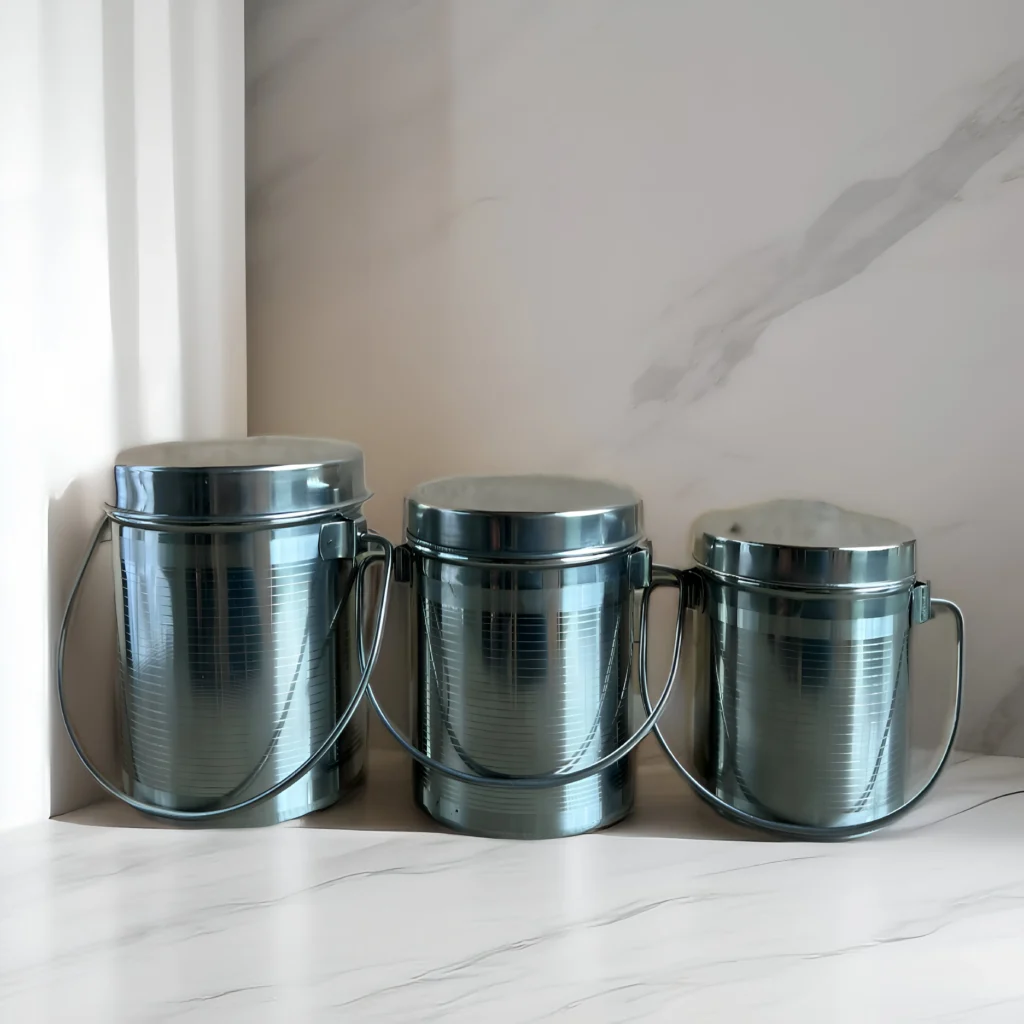 Stainless Steel Kadi Dabba