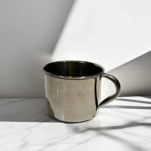 stainless steel single wall tea cup