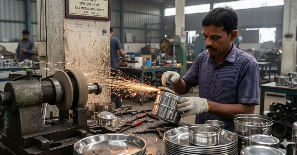 stainless steel utensil craftsmanship