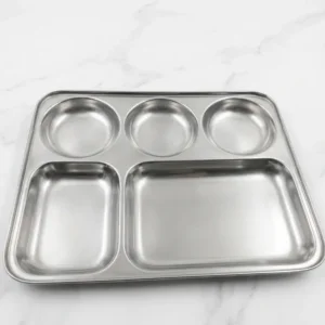 Stainless Steel Manchurian Tray Thali