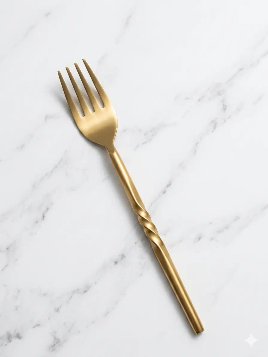 stainless steel spoon