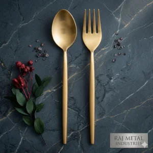 luxe pencil stainless steel spoon