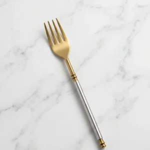 Sleek Twist Collection Stainless Steel Spoon