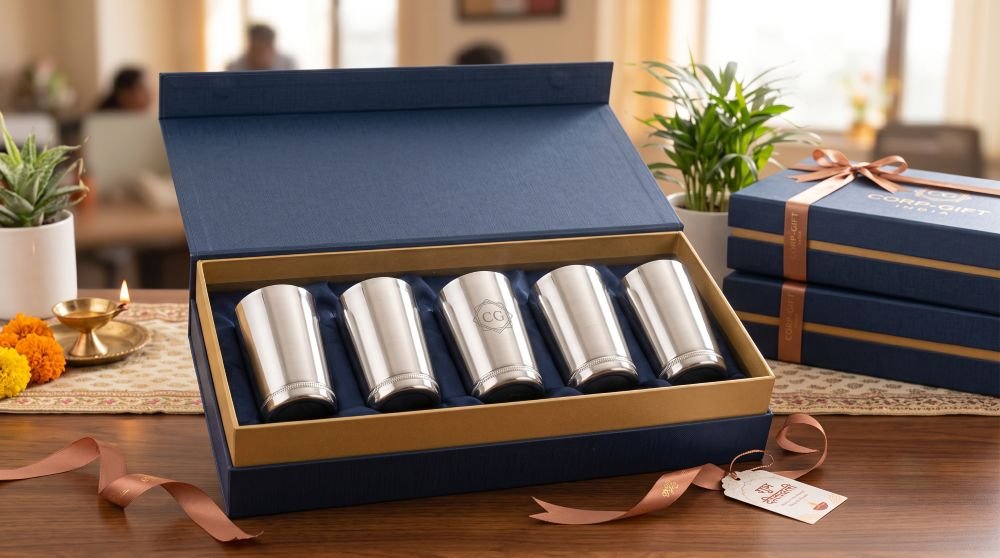 stainless steel glasses for corporate gifting