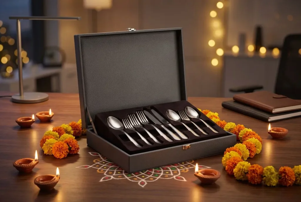 stainless steel spoon and cutlery for diwali corporate gifting in India
