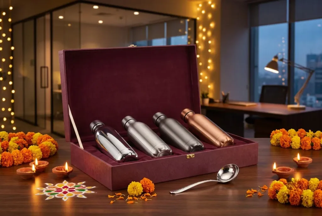 stainless steel water bottles for diwali corporate gifting in India