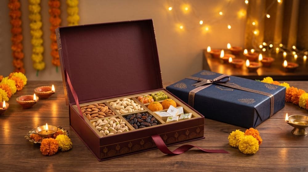 Dry Fruits, Sweets and Hampers for Diwali Corporate Gifting