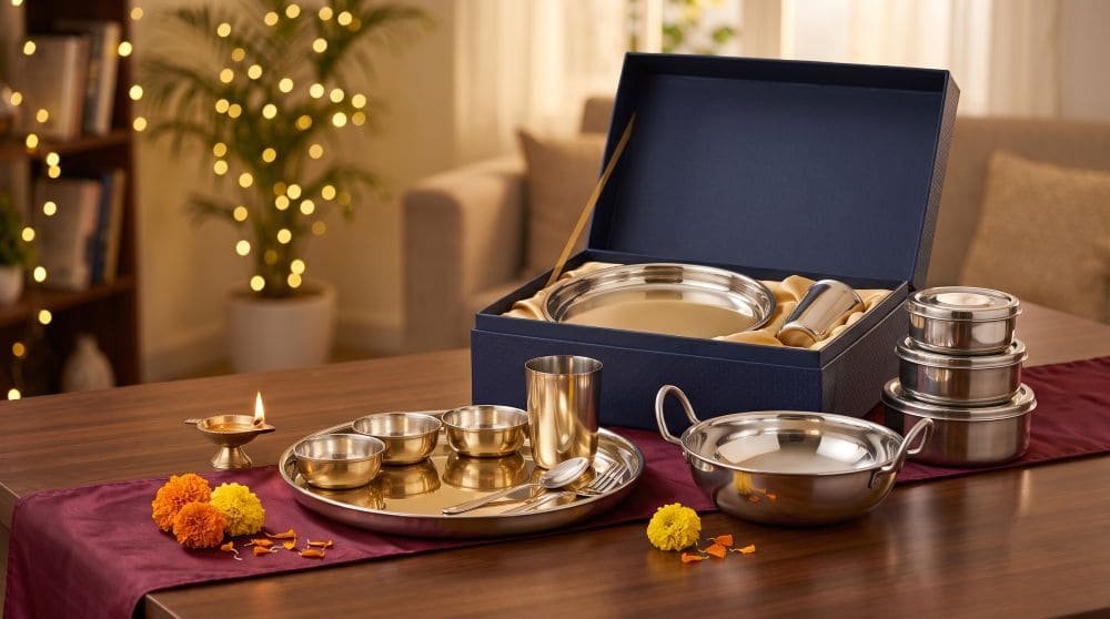 Kitchenware and Tableware Sets for Employee Diwali Corporate Gifting
