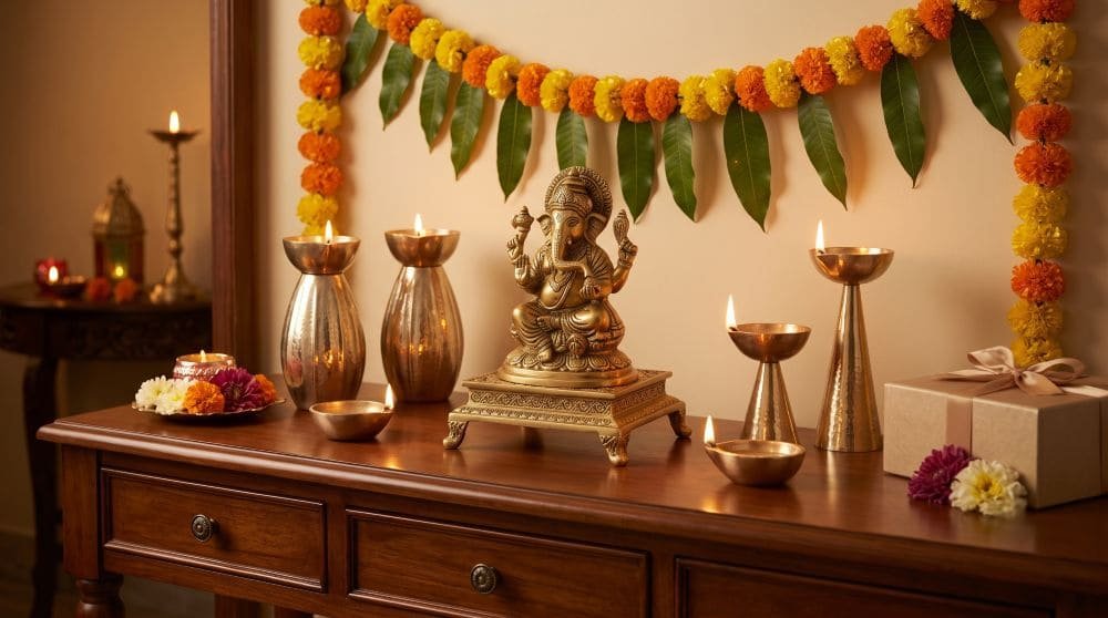 Puja and Home Decor Items for Diwali Corporate Gifting