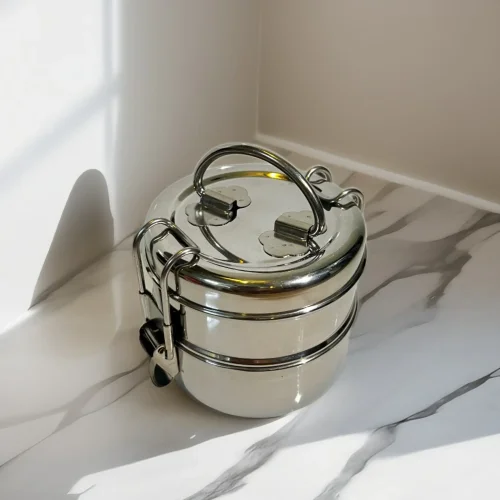 Stainless Steel Clip Tiffin