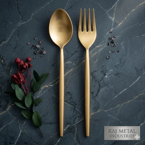 Luxe Pencil Collection Stainless Steel Spoon