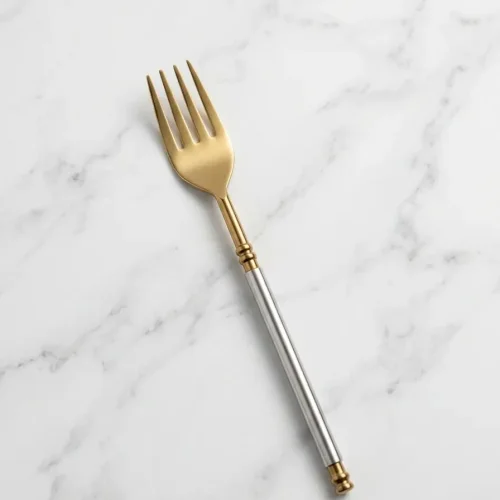 Sleek Twist Collection Stainless Steel Spoon