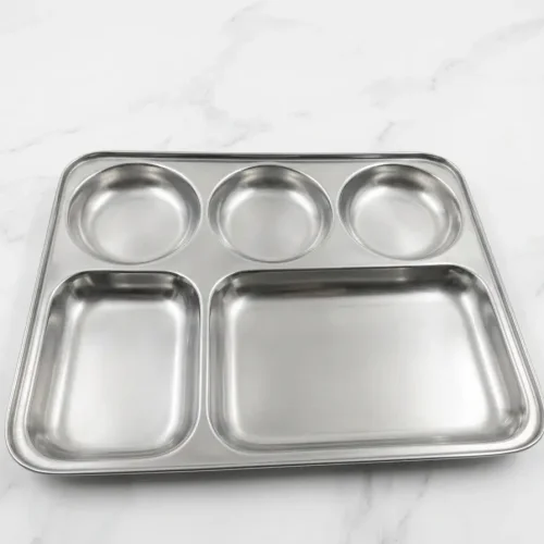 Stainless Steel Manchurian Tray / Thali